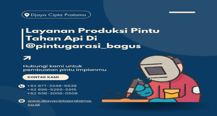 Produksi Instalasi Pintu Tahan Api Standar SNI untuk Industri Pabrik di Seluruh Wilayah Indonesia