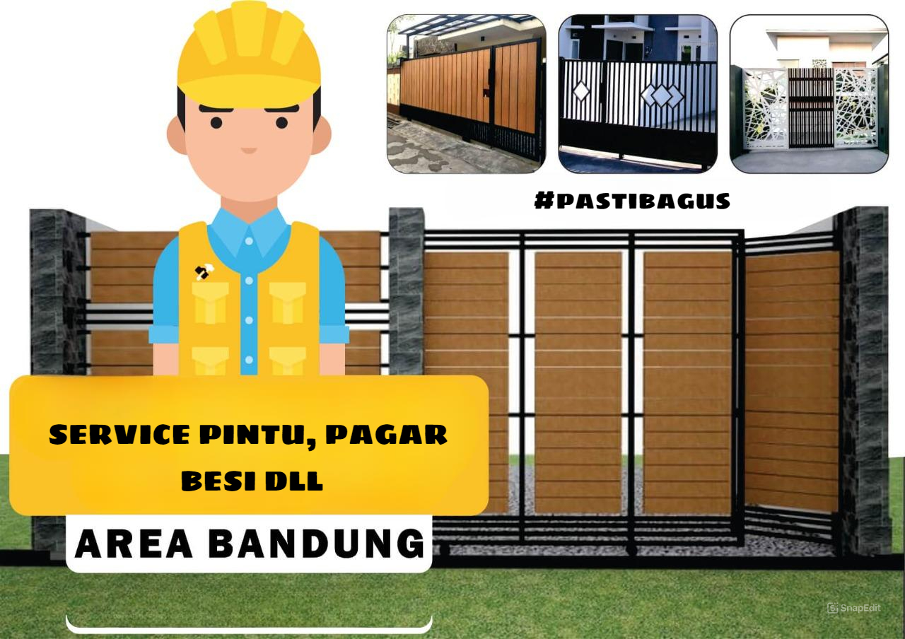 Jasa Service Pintu dan Pagar Besi di Bengkel Las Djaya Cipta Pratama Bandung