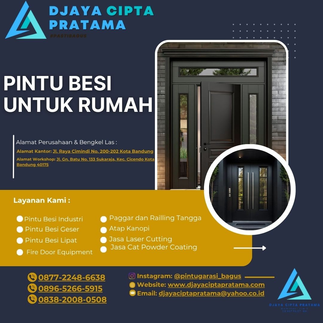 Pintu Besi Untuk Rumah