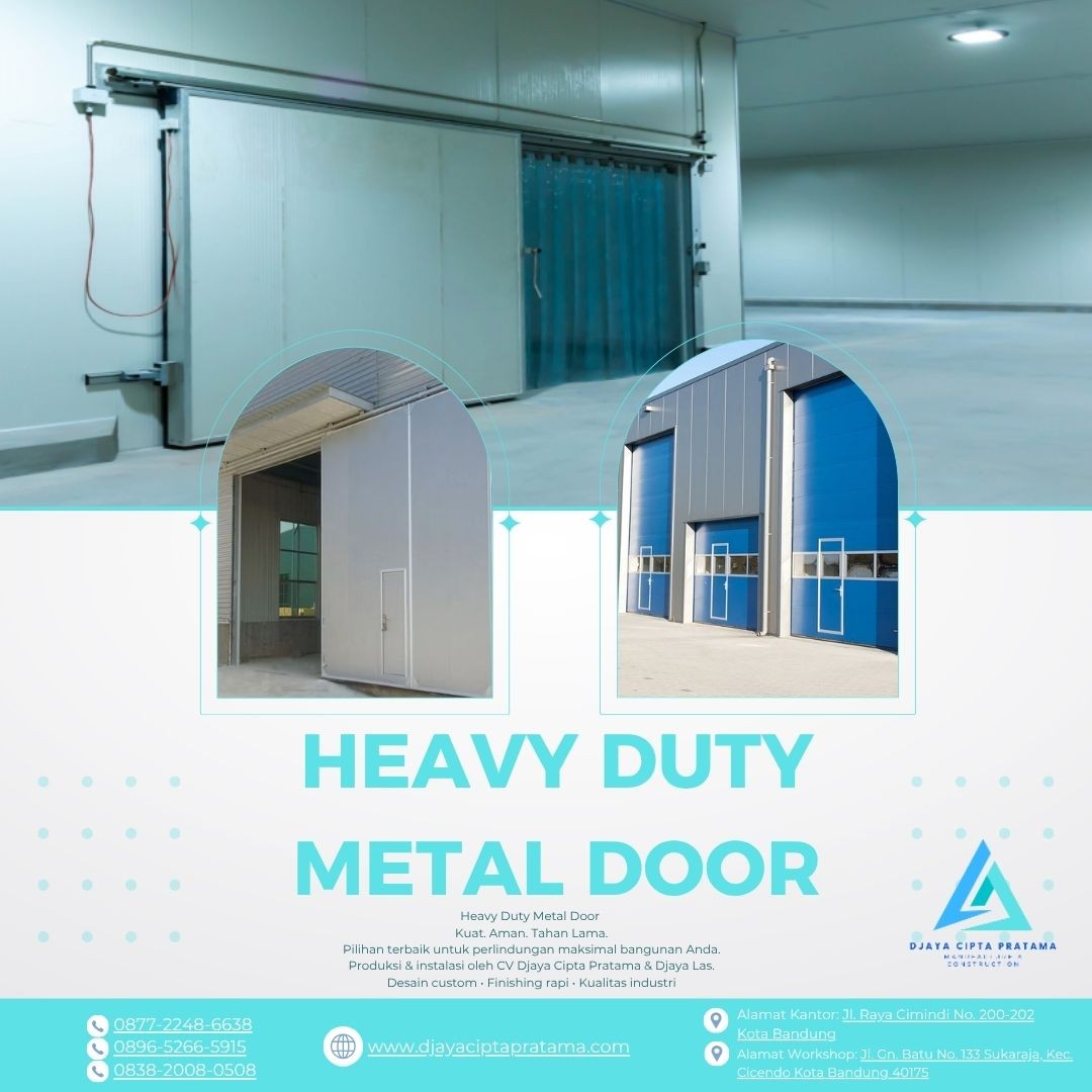 Heavy Duty Metal Door