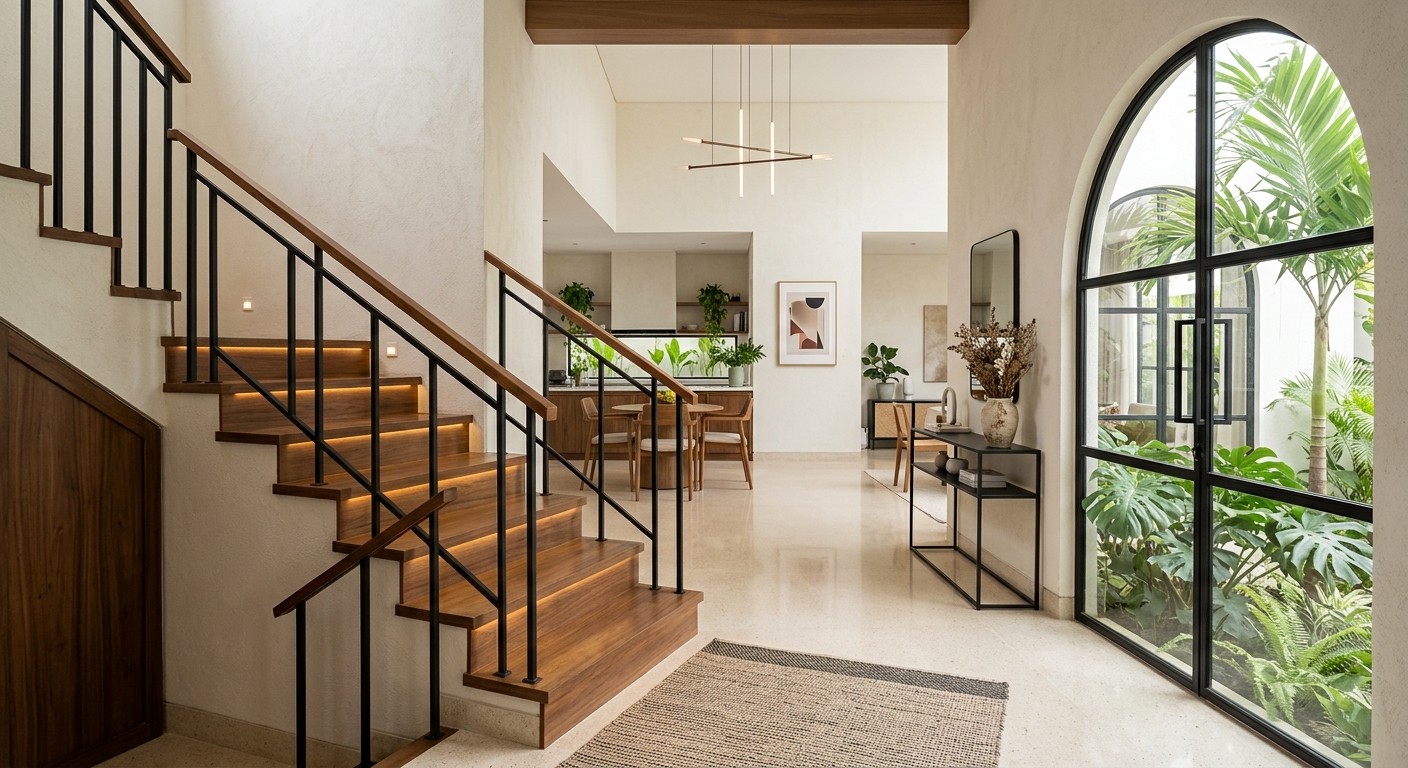 Hunian Elegan Berawal dari Railing Tangga Minimalis