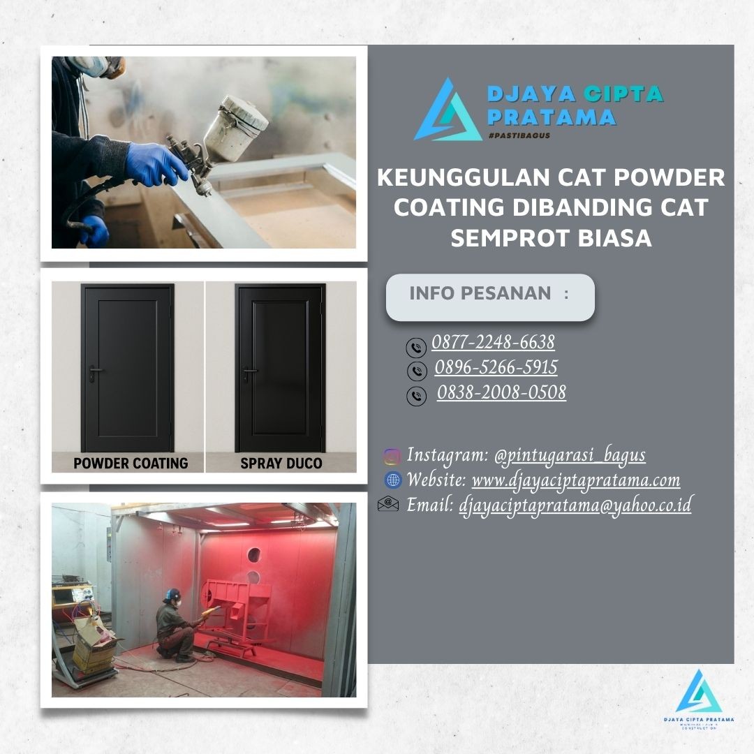Keunggulan Jasa Cat Powder Coating Dibanding Cat Semprot Biasa